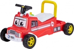 Porteur interactif TINY TOWN – camion de pompiers rouge