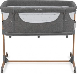 Lit bébé MoMi SMART BED 4en1 gris