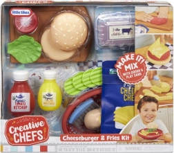 kit créatif cheeseburger et frites LITTLE TIKES Creative Chefs