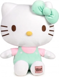 Peluches Hello Kitty avec écusson 32 cm – vert