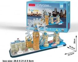Puzzle 3D City Line Londres