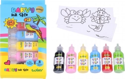 Peintures sur verre avec paillettes 5+1