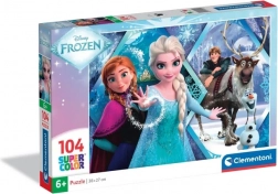 Puzzle Clementoni 104 pièces – Disney La Reine des Neiges