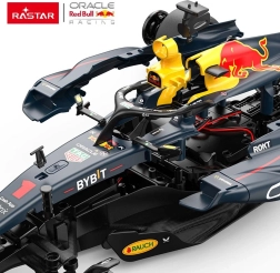 Voiture RC formule RED BULL F1 RB19 1:16 kit carrosserie bleu Rastar