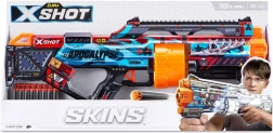 X-Shot Skins Last Stand blaster en mousse (16 fléchettes)