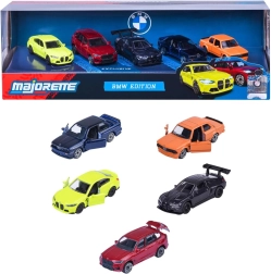 Coffret cadeau Majorette BMW Edition – 5 voitures miniatures en métal
