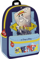 Sac à dos scolaire One Piece avec poche avant