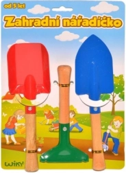 Outils de jardinage en métal pour enfants 3 pcs