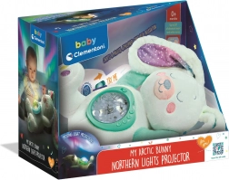 Clementoni Baby projecteur en peluche lapin