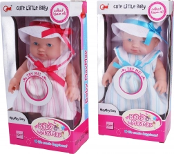 Bébé avec effets sonores 24 cm