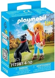Fille avec chien de berger PLAYMOBIL