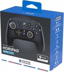 Manette sans fil HORIPAD Pro pour Steam – Midnight Black