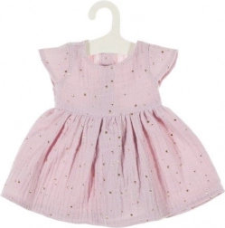 Robe en mousseline pour poupées 38 cm – rose