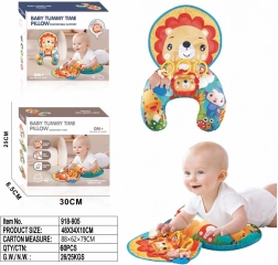 Coussin d’allaitement sensoriel pour tout-petits – lion