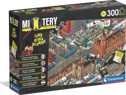Clementoni Mixtery : Attaque de hackers à Londres – puzzle 300 pièces