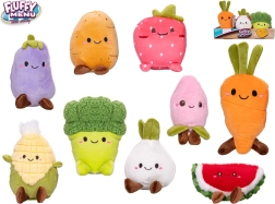Fluffy Menu fruits et légumes en peluche 12–14 cm