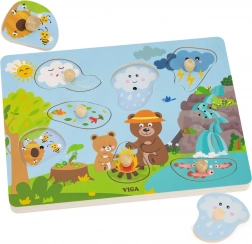 Puzzle en bois SONS DE LA NATURE de VIGA