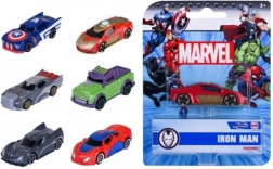 Voiture métallique Marvel 1:64, 7 cm – 6 modèles