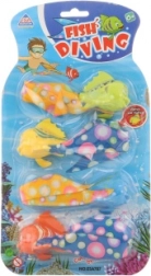 Poissons plongeurs pour l’eau – set de 4 pièces