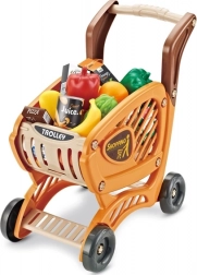 Chariot de courses pour enfants Woopie avec éléments mobiles et 42 accessoires