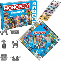 Monopoly Playmobil jeu de société familial (localisation tchèque)