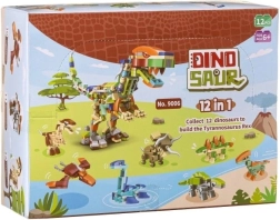 Jeu de construction Blocs Dinosaure 12 en 1