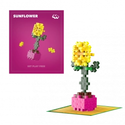 Plus-Plus fleurs tournesol jeu de construction