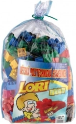 Jeu de construction Lori 300 en plastique, 300 pièces en sac