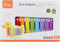 Xylophone en bois en forme de petit canard
