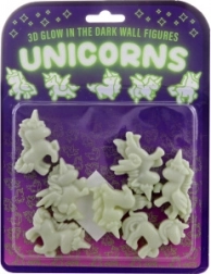 Licornes phosphorescentes dans le noir