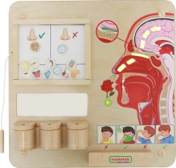 MASTERKIDZ tableau éducatif sens de l’odorat Montessori