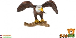 Figurine en plastique d’aigle à tête blanche 8 cm