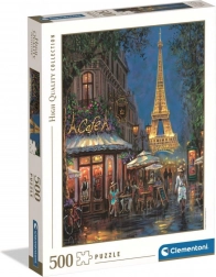 Puzzle Clementoni Night at the Eiffel Café 500 pièces