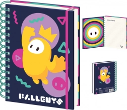 Bloc A5 avec motif du jeu Fall Guys