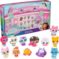 GABBY'S DOLLHOUSE set de film – 12 mini figurines et 3 socles