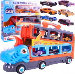 Lanceur de voiture DINO avec 6 petites voitures