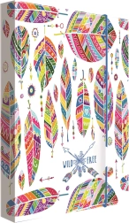 Boîte pour cahiers A4 Jumbo Plumes