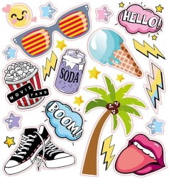 Autocollants thermocollants Weekend