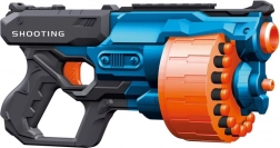 Blaster avec barillet rotatif et 24 projectiles