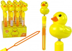 Bulle de savon Caneton jaune avec son 29 cm
