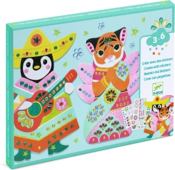 Collage avec gemmes DJECO