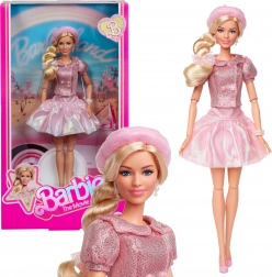 Poupée de collection BARBIE en robe rose inspirée du film