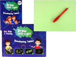 Tableau lumineux fluorescent pour le dessin