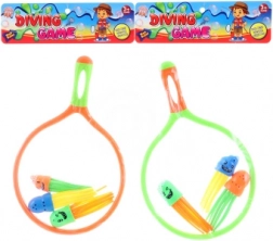 Jouet de bain – pêche aux petites pieuvres avec épuisette