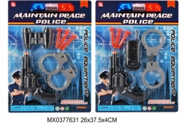 set de police pour petits policiers