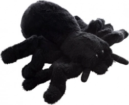 Araignée en peluche noire 14 cm éco-responsable