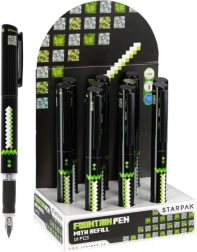 stylo pixel Minecraft 13 cm