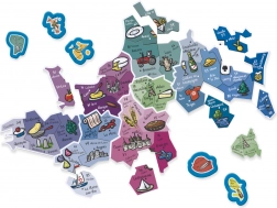 Jeujura Carte magnétique de la France