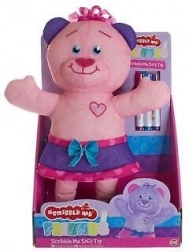 Ourson en tissu à colorier 38 cm