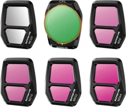 Sunnylife Ensemble de 6 filtres pour drones AIR 3S